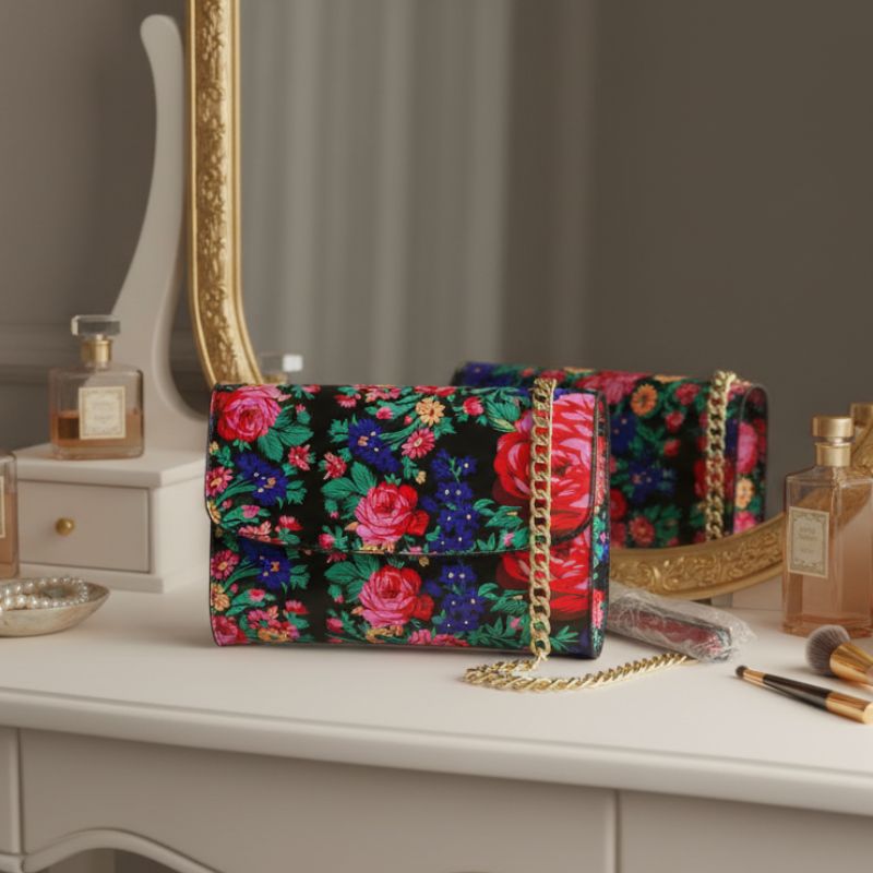 Floral Art Hand Bag