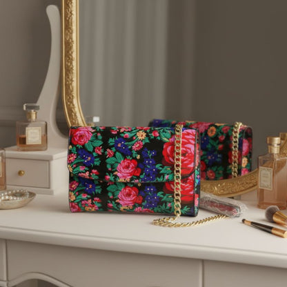 Floral Art Hand Bag