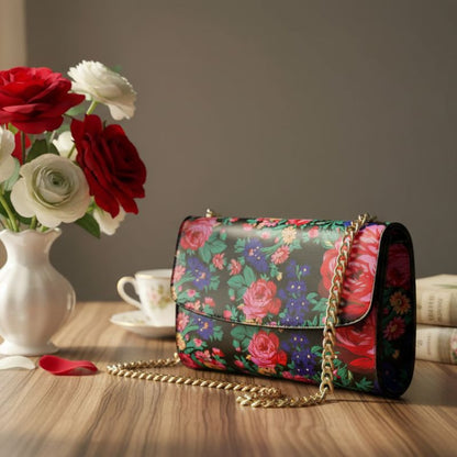 Floral Art Hand Bag