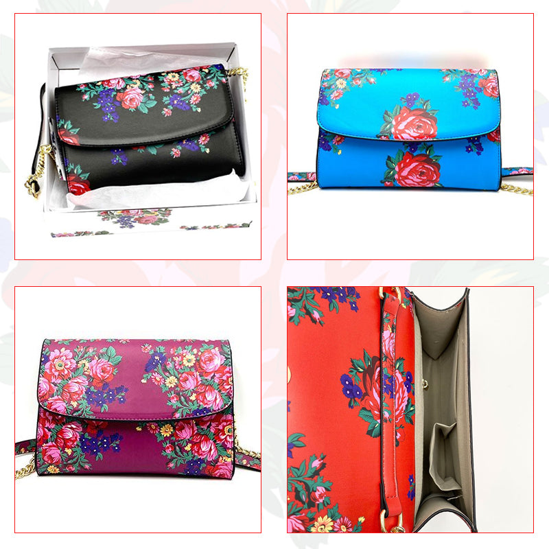 Floral Art Hand Bag