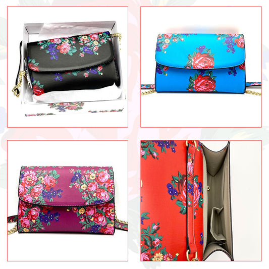 Floral Art Hand Bag